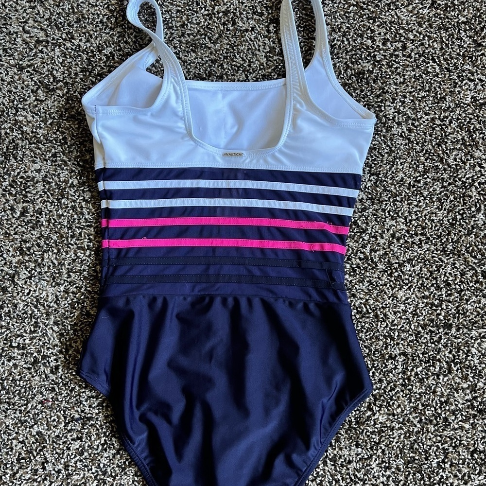 Nautical one piece swim suit - Picture 5 of 7